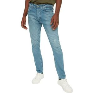 Trendyol Heren TMNSS20JE0261 Jeans, Blauw, 29, Blauw, 29W