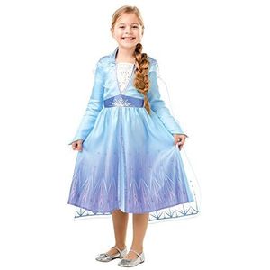 Het Frozen 2 Classic Elsa Travel kostuum kleurrijk, 9-10 jaar