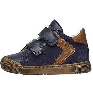 Naturino Heist VL-sandalen van leer en suède, Marine., 31 EU