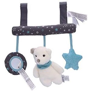 Sterntaler Baby Unisex speelgoed hangend speelgoed om op te hangen ijsbeer Elia - speelgoed hangnet, mobiel - donkergrijs