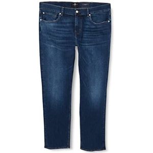 7 For All Mankind Slim Stretch Tek Jeans, voor heren, donkerblauw, regular