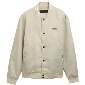 TOM TAILOR Denim Heren 1044222 jas, 35723-beige Abbey Stone, XL, 35723 - Beige Abbey Stone, XL