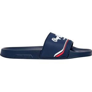 Pepe Jeans - PMS70160 - Klassieke Teenslippers - Marineblauw - Synthetisch