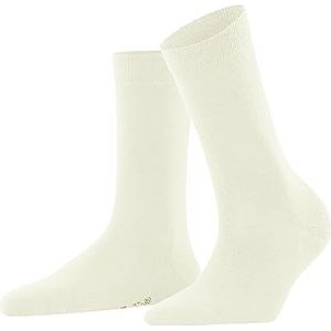 FALKE Dames Sokken Softmerino W SO Wol Katoen Eenkleurig 1 Paar, Wit (Off-White 2040), 35-36
