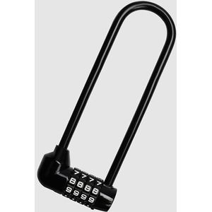 Kurtzy 4 Cijferige Combinatie Hangslot – 16 cm met Lange Ring – Zware Kwaliteit Buiten Waterdicht Slot met Herzetbare Code – Hangslot Voor Fietsen, Hekken, Mountain Bike, Gym, School, Schuur & Lockers