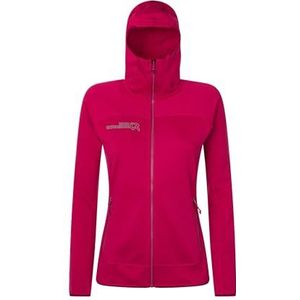 Rock Experience REWC02711-2000 Diadem 2.0 Hoodie FZ Woman Fleece Dames Shirt met lange mouwen Cherries Jubilee XS