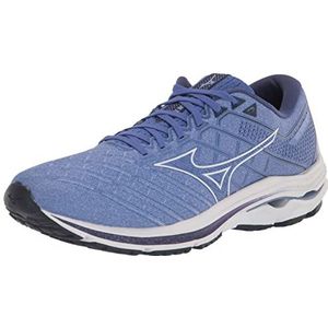 Mizuno Wave Inspire 18 Sneaker voor dames, Amparo Blauw Wit, 39 EU