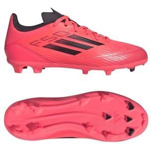 adidas F50 League Firm/Multi-Ground C uniseks kinderschoenen, TURBO/AURBLA/PLATINMET, 30 EU