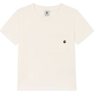 Petit Bateau T-shirt voor jongens, Wit, 10 Jaar