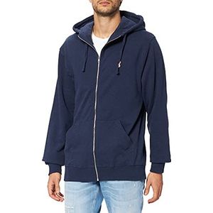 REVOLUTION Mens 2057 Sweatshirt, Navy-Mel, XXL