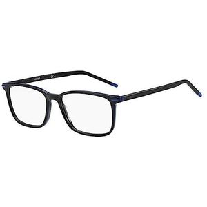 HUGO HG 1172 bril, Black Blue, 54 voor heren, Zwart Blauw