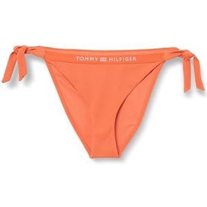 Tommy Hilfiger Dames zijdas bikini mozaïek Vermillion XS, Mozaïek Vermillion, XS