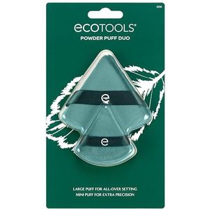 EcoTools - Powder Puff Duo - Poederdons - 2 stuks
