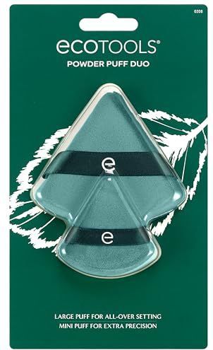 EcoTools - Powder Puff Duo - Poederdons - 2 stuks