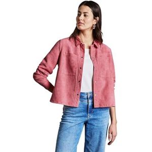Street One Dames Corduroy Overhemd - Pink