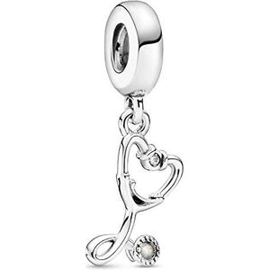 Charm colgante Estetoscopio 799072C01 mujer plata