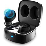 Motorola VerveBuds 100 - True Wireless koptelefoon met Comfort Fit en 14 Uur Speelduur - Oplaadcase inbegrepen - Waterproof - Siri, Google, Alexa - Zwart