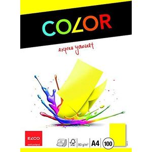 Elco 74616.72 Color kantoorpapier, A4, 80 g, intens geel