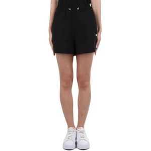 FILA Dames Brandenburg High Waist Shorts, Black, S, zwart, S