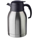 APS isoleerkan ""Classic"", koffiekan met schroefdop, Ø 14 cm, H: 19 cm, dubbelwandig roestvrij staal, voor warme en koude dranken, niet geschikt voor de vaatwasser, 16 kopjes/2,0 liter