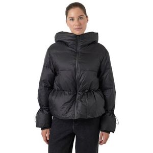 Yas - Poppel - Gewatteerde Jas - Capuchon - Donsvulling - Kort