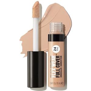 Revlon ColorStay Flex Wear Full Cover, Concealer met volledige dekking, met hoge dekking, verrijkt met hyaluronzuur en vitamine E, flexibele, langdurige textuur, 025 Brulee Cream, 10 ml.