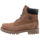 Bugatti - Herenlaars - Bruin - Nubuckleer - Warme Voering