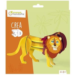 Avenue Mandarine - 3D-decoratie, PU035C, leeuw