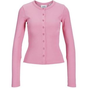 Jxfifi Ls Rib Cardigan JRS Noos, morning glory, S