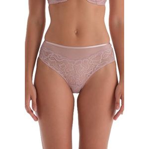 Dagi Dames Regular Waist Slips, Zacht roze., XS
