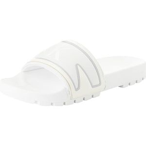 Calvin Klein Jeans Truck glijbaan voor heren in Ym0ym00862, Wit Helder Wit Romig Wit, 43 EU