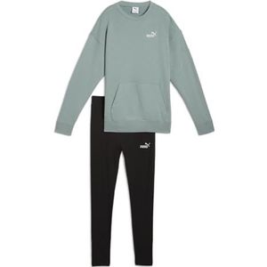 PUMA - RELAXED SWEAT SUIT TR - Trainingspak - Groen - 2-delig