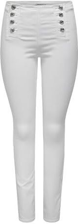 Jeans - DAISY - Effen - Slimfit - Mid Waist - Lang/maxi