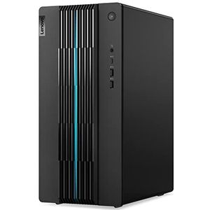 Lenovo IdeaCentre Gaming 5 Desktop, AMD Ryzen 5 5600G, RAM 1 x 8 GB, geheugen 512 GB SSHD, NVIDIA GeForce RTX 3050 8 GB GDDR6, toetsenbord en muis USB, Windows 11, Wi-Fi 6, Raven Black