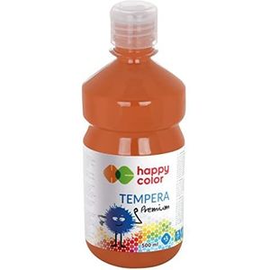 Premium tempera verf voor kinderen, 1000 ml, bruin, Happy Color