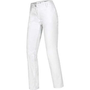 BP 1734 130 dames chino broek 100% katoen wit, maat 36l