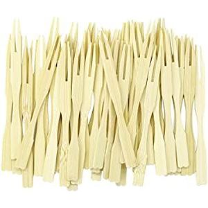 Fackelmann 30177 50 vorken, mini spikes, bamboe, 8,5 cm