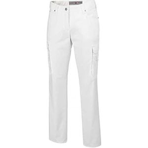 BP 1642-686 dames jeans gemengde stof met stretch wit, maat 48l