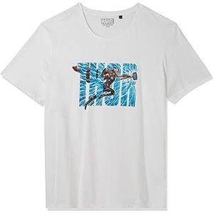 Marvel METLATMTS005 T-shirt, wit, XL, Wit, XL