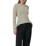 Sweater - Gestreept - Slim Fit - Semitransparante Look
