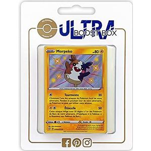 Morpeko SV044 Shiny Chromatisch - Ultraboost X zwaard en schild 4,5 Destinée Radieuse - Box met 10 Franse Pokémonkaarten