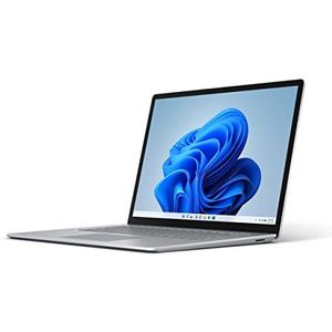 Microsoft Surface Laptop 4, 38,1 cm (15 inch) laptop (AMD Ryzen 7 4980U, 8 GB RAM, 256 GB SSD, AMD Radeon RX Vega 11 Graphics, Windows 11 Home), zilver, Spaans QWERTY-toetsenbord