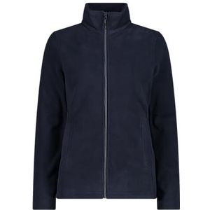 Jack - Fleece - Zwart Blauw - 100% Polyester - Steekzakken - Ritssluiting