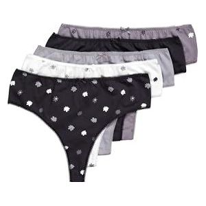 Ulla Popken Damesbroek, zwart, 46-48