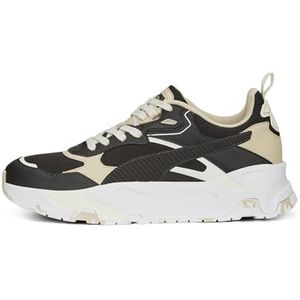 PUMA Trinity Better Sneaker voor heren, Flat Donkergrijs Flat Donkergrijs Granola Puma Wit, 47 EU