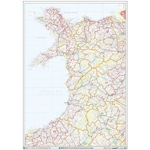 Postcode Sector Map - (S9) - Noord-Wales - Wall Map-Paper