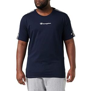Champion American Tape T-shirt voor heren, Navy Blauw, S