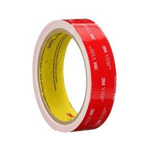 3M VHB Plakband LSE-110WF, wit, 19mm x 3m, 1,1mm, korte rol