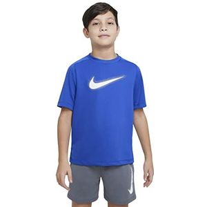 Nike Dri-fit Multi T-shirt voor kinderen, uniseks, Game Royal/White, 80 cm