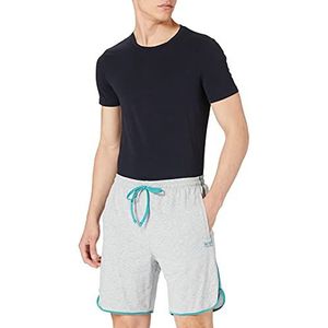 BOSS Hugo heren shorts joggingbroek vrijetijdsbroek mix & match loungewear broek, -040 zilvergrijs, XXL